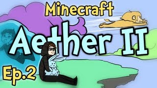 Minecraft  Aether II Ep2 quot ZEPHYROO quot w Chim amp Clash [upl. by Aneg]