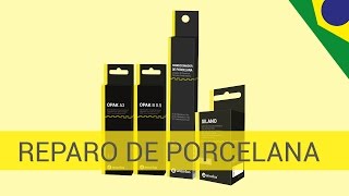 Técnica para Reparo de Porcelana  Dentística e Prótese [upl. by Adnilam]