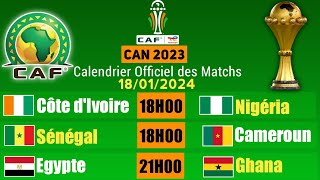 Can 2023 Calendrier OFFICIEL des Matchs [upl. by Eeleimaj610]