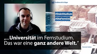 JuraFernstudium an der FernUni Hagen mit BetriebswirtAbschluss  Jens Gundhardts Erfahrungen [upl. by Aradnahc]