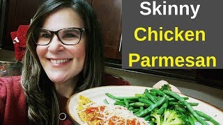 Skinny Chicken Parmesan Recipe By Risa  Baked Chicken Parmesan [upl. by Kannav]