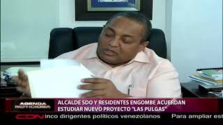 Alcalde SDO y residentes Engombe acuerdan estudiar nuevo proyecto quotLas Pulgasquot [upl. by Cirilla56]