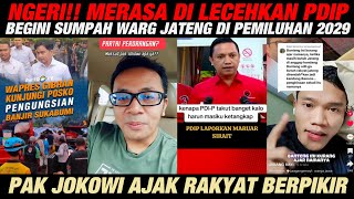 NGERI SUMPAH WARGA JAWA TENGAH TERHADAP PARTAI INI DI 5 TAHUN KE DEPANKARNA TELAH LECEHKANJOKOWI [upl. by Ahsiekyt645]