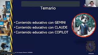 Inteligencia Artificial aplicada a la educación GEMINI CLAUDE y COPILOT [upl. by Cavill680]