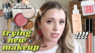 NEW MAKEUP TRYON feat some drugstore gems that surprised me [upl. by Camila]