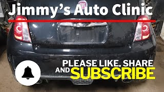 2013 Fiat 500  Rear Brake Pads Rotors amp Calipers  How To Replacement [upl. by Edison]