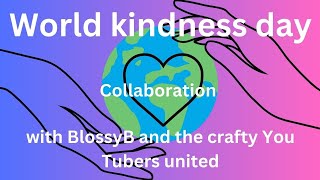 World Kindness day collaboration with BlossyB using fabric paints creating a kindness bag [upl. by Ireland]