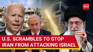 Iran Missiles Ready To Hit Israel US Sends Secret Message To Khamenei  Wont Be Able [upl. by Atlee874]