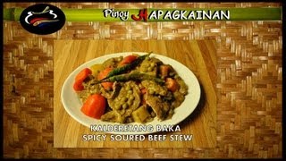 Pinoy Hapagkainan  KALDERETANG BAKA [upl. by Annaiuq]