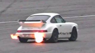 Porsche 964 Carrera RS Shooting Flames [upl. by Sungam]