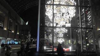 【Tokyo Sightseeing7】YEBISU GARDEN PLACE201516 Christmas Illuminations amp Baccarat ETERNAL LIGHTS [upl. by Mercedes505]