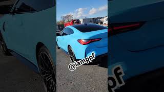 Bmw m4 kith wrapped on blue [upl. by Sandie]