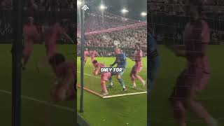 Messi’s Last Playoff Heartbreak 😢⚽ Inter Miami’s Dramatic MLS Exitshorts football [upl. by Melentha]