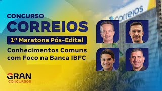 Concurso Correios 2024  1ª Maratona PósEdital Conhecimentos Comuns com Foco na Banca IBFC [upl. by Callahan65]