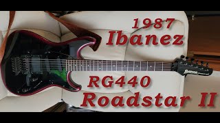 1987 Ibanez Roadstar II RG440 Vintage Perfection [upl. by Readus]