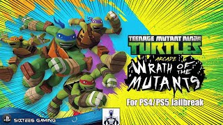 Playing Teenage Mutant Ninja Turtles Arcade Wrath Of The Mutants For PS4PS5 Jailbreak [upl. by Dekow]