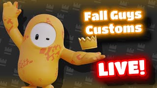 🔴Fall Guys Customs with Viewers🔴 [upl. by Massiw]