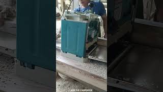 Powerful Makita 2012NB Planer 12quot 1650 W I Easily Adjustable Cutting Depth I Akie The Carpenter 5 [upl. by Ledif]