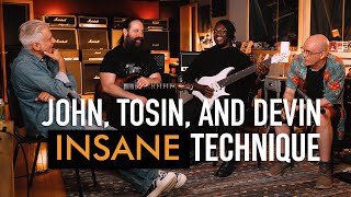 John Petrucci Tosin Abasi and Devin Townsend break down their INSANE Techniques [upl. by Duncan]