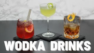 Lust auf Cocktails mit Wodka JA 3 einfache Vodka Cocktails selber machen [upl. by Leary]