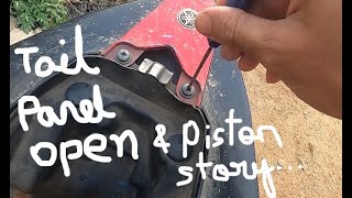 R15  open tail panel  piston gone bad but surviving  Day 3 [upl. by Renard143]