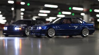 BMW E34  RC Drifting [upl. by Tacye450]