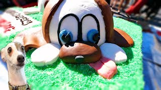 2018 YEAR OF THE DOG CAKE AMAZING GIANT CAKE [upl. by Stiegler]