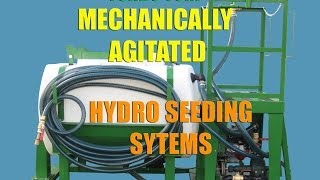 Turbo Turf Mechanically Agitated Hydro Seeding Sytems [upl. by Nadean]