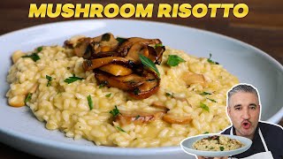 How to Make CREAMY MUSHROOM RISOTTO Like an Italian [upl. by Nalid]