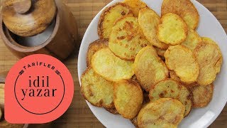 Fırında Patates Cipsi Nasıl Yapılır  İdil Yazar  Yemek Tarifleri  Potato Chips [upl. by Krishnah308]