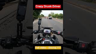 Crazy Drunk Driver vs Z900 🤬 Biker vs Drunk Driver🥵  Road RAGE😱 [upl. by Elocin]