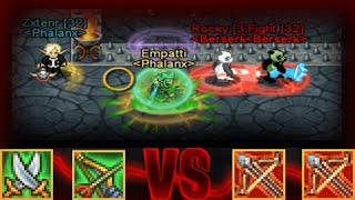 BD  Ranger Vs 2 Hunters  Arena 2x2  Warspear Online [upl. by Malva497]