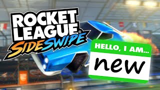 BEGINNERS GUIDE to ROCKET LEAGUE SIDESWIPE  Basic Mechanics [upl. by Janna]