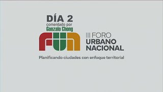 FORO URBANO NACIONAL IMPRESIONES DIA 2 [upl. by Ymmor]