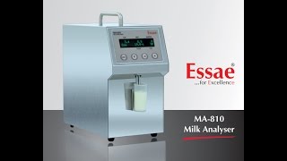 Essae Milk Analyzer MA810 [upl. by Ander]