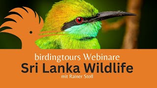 Webinar Sri Lankas Vogelwelt  mit Rainer Stoll [upl. by Alison397]