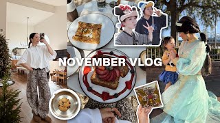 NOV VLOG｜全家被病毒击倒🦠 养病周末日常｜好久没做下饭烧排骨｜迪士尼圣诞🎅🏼抱着公主不撒手｜黑五必买清单 [upl. by Emilie]