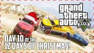 GTA 5 Online  Offroad Santa Day 10 of 12 GTA V [upl. by Lenoil]