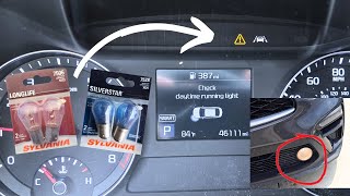 How to Replace Daytime Running Light KIA FORTE [upl. by Earley]