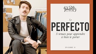 Perfecto  3 TENUES pour BIEN PORTER ce blouson en CUIR  Panache 5 [upl. by Lentha788]