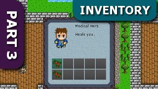 VBNET Game Programming Tutorial  Stackable Inventory System  Part 3 Visual Basic NET [upl. by Annauj]