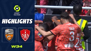 FC LORIENT  STADE BRESTOIS 29 2  1  Highlights  FCL  SB29  20222023 [upl. by Kenta]