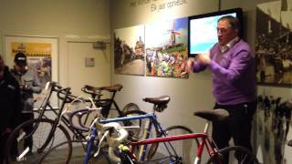 Tour of Flanders museum with George Hincapie and Freddy Maertens [upl. by Ranee785]