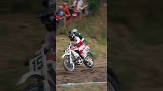 He Won his FIRST Race on a 500 2 Stroke shorts [upl. by Boiney573]