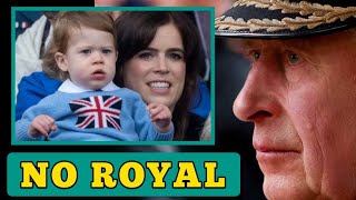 WATCH🛑 Eugenie burst to tears After King Charles says her son August is not amp will never be a royal [upl. by Patt]