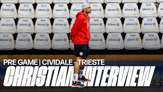 🎙 COACH CHRISTIAN  PREPARTITA UEB GESTECO CIVIDALE  PALLACANESTRO TRIESTE [upl. by Ecnerat]