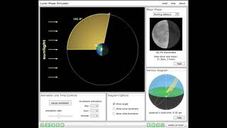 Muslim Moon Sightings Simulation Usage Training Video [upl. by Vallie]