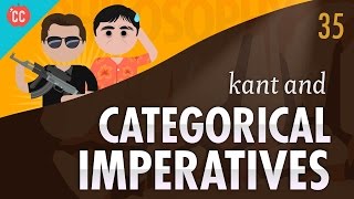 Kant amp Categorical Imperatives Crash Course Philosophy 35 [upl. by Eniledam]