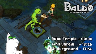 🦉Baldo The Guardian Owls Bobo Temple Saraia Medallion amp Underground Guide  Walkthrough [upl. by Rugen930]