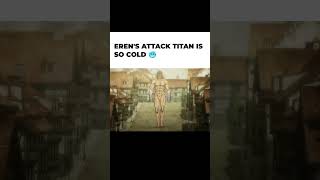 Erens Attack Titan 😮‍💨 attackontitanedit eren attackontitanedit aot viralshorts edit reels [upl. by Nyrol]